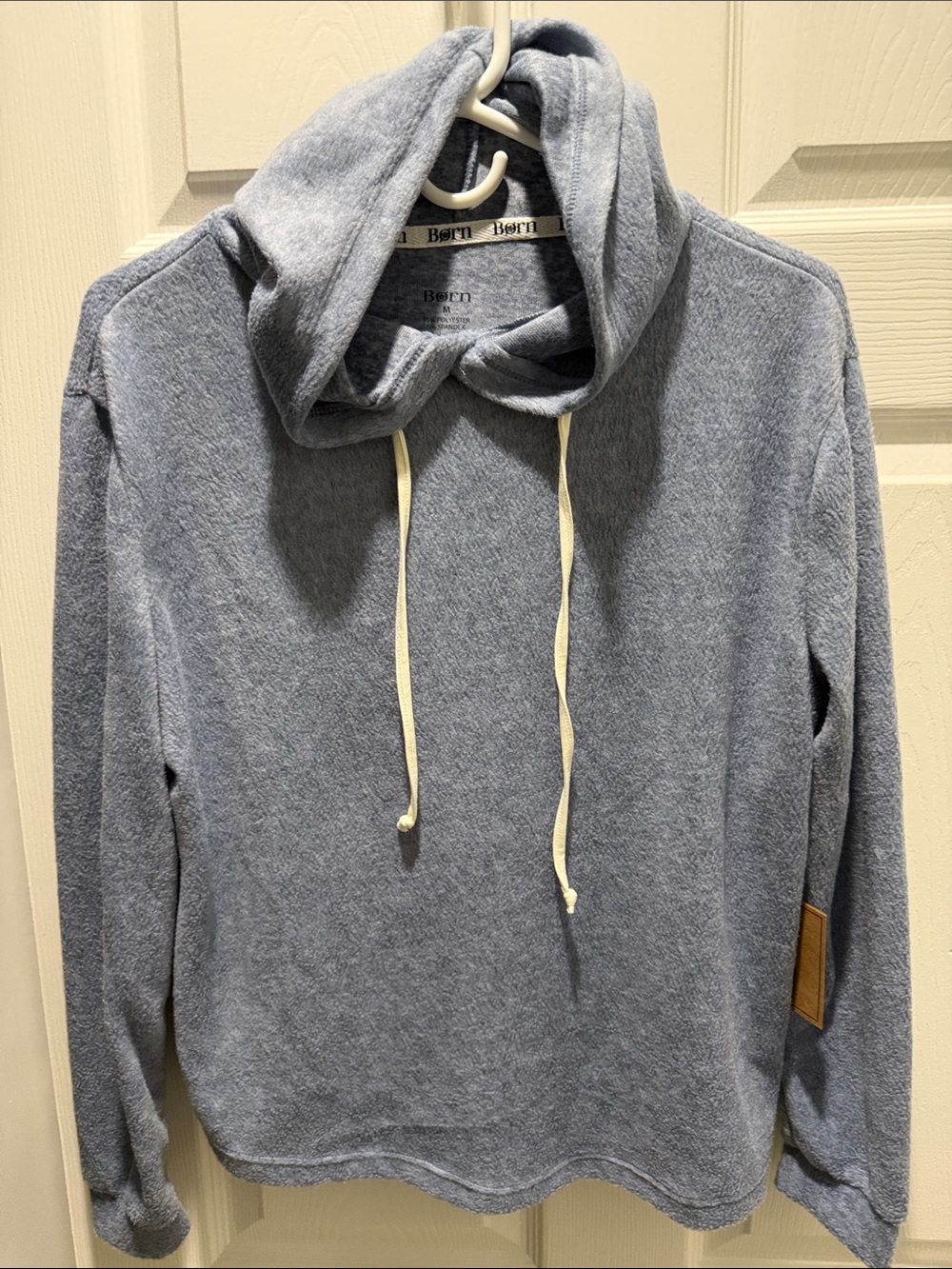 Born Heather Blue Pullover Hoodie